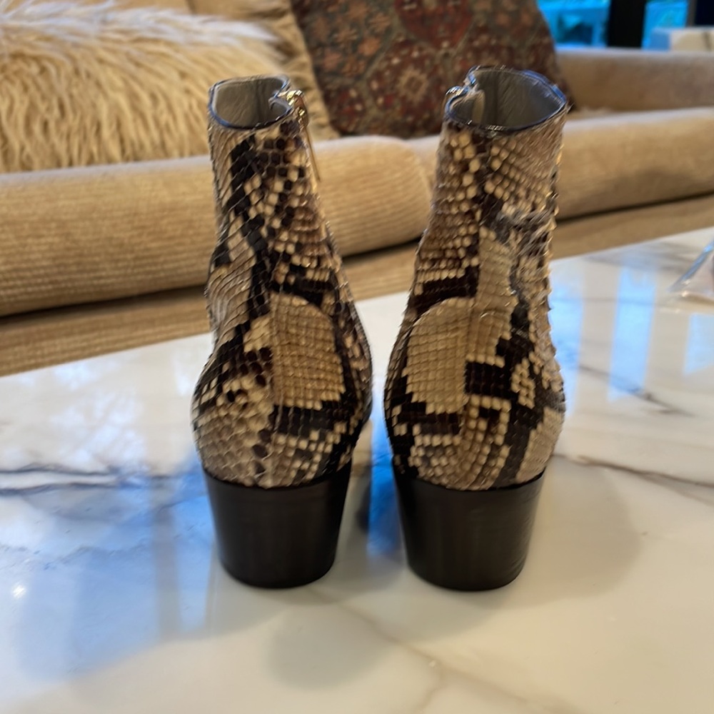 Jimmy Choo Python Ankle Boots - Picture 4 of 10